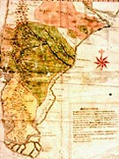 Mapa franc�s de 1750